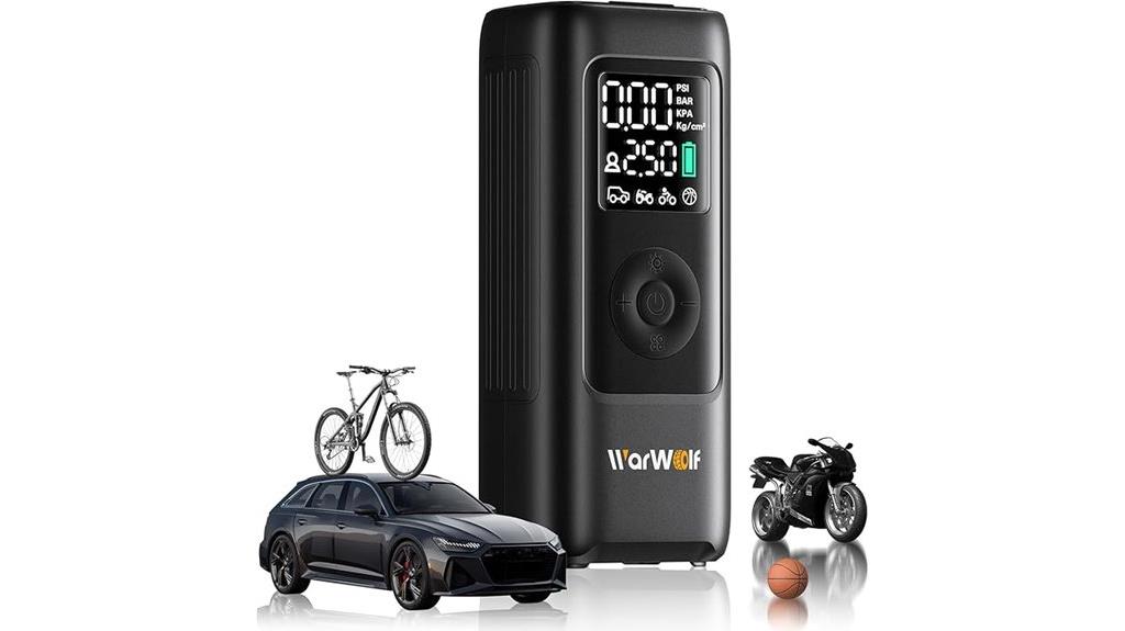 portable warwolf air compressor