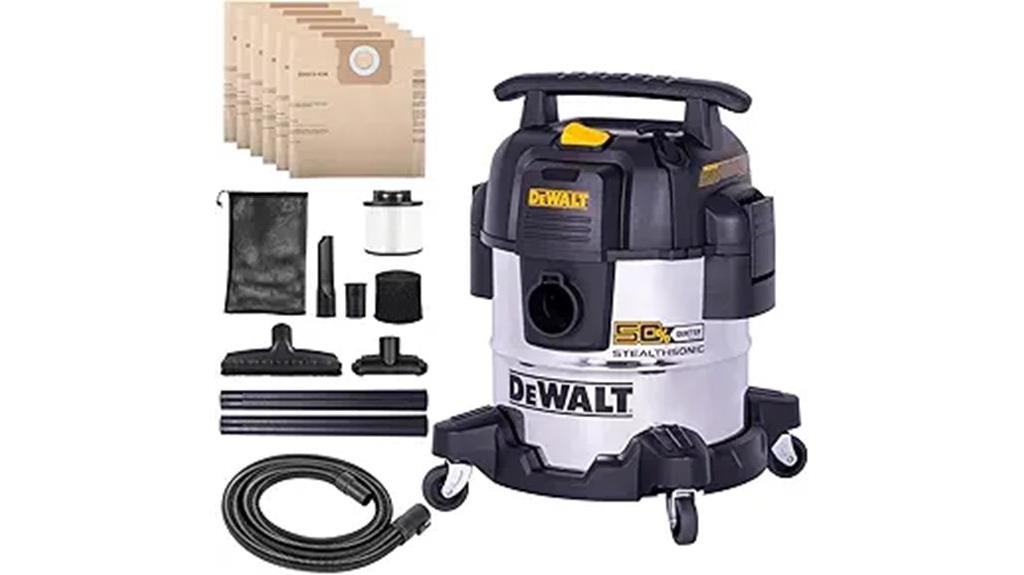 powerful 5 gallon shop vacuum
