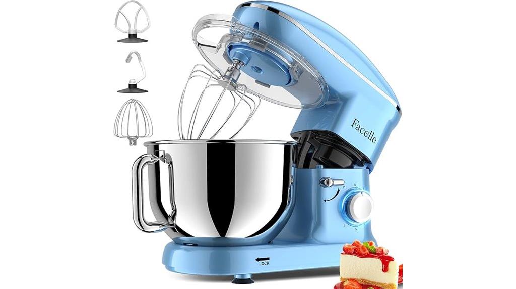 powerful 660w kitchen mixer