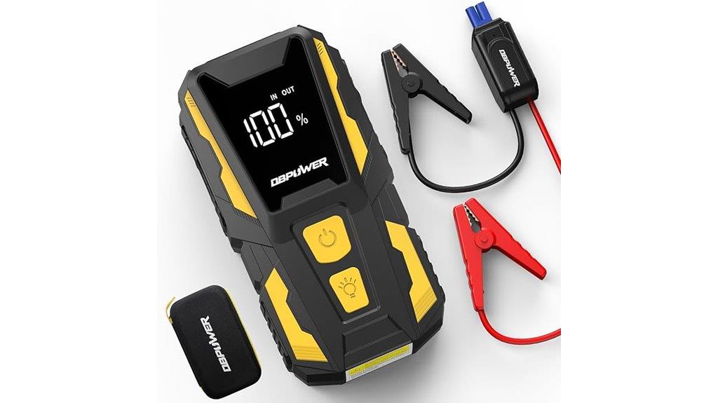 powerful car jump starter