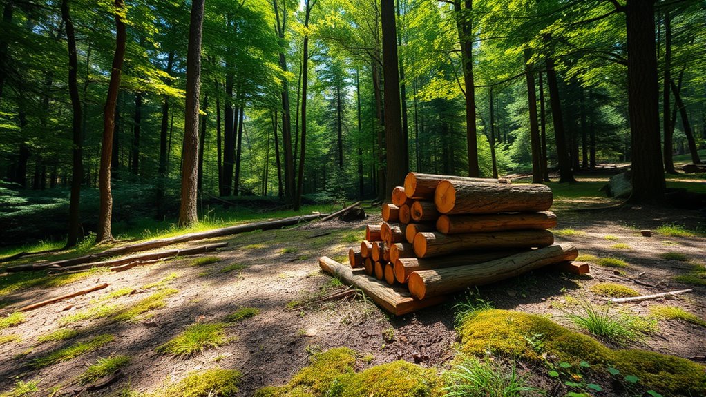 practice sustainable firewood collection