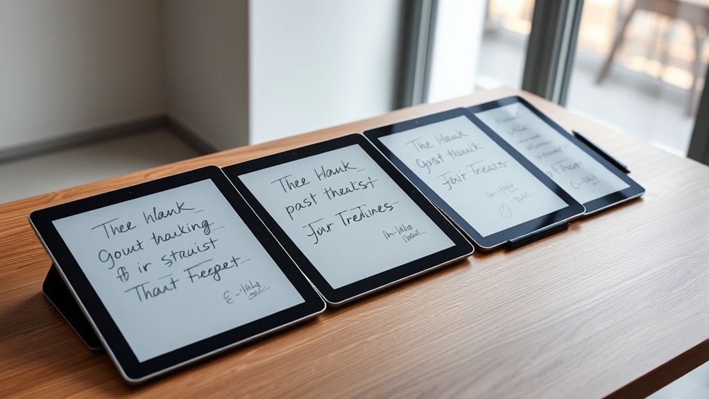 premium e ink note tablets