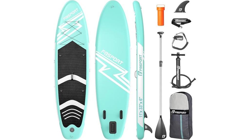 premium paddle board set