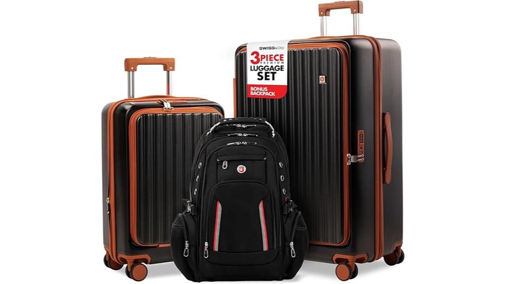 premium swiss luggage set