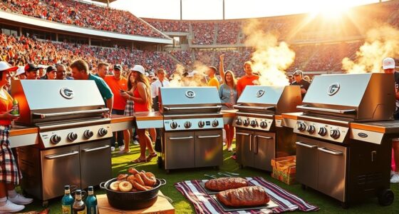 premium tailgating grill options
