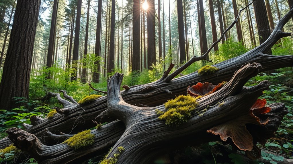 preserving deadwood promotes biodiversity