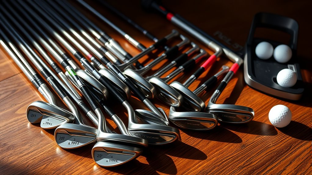 pro golf club selection