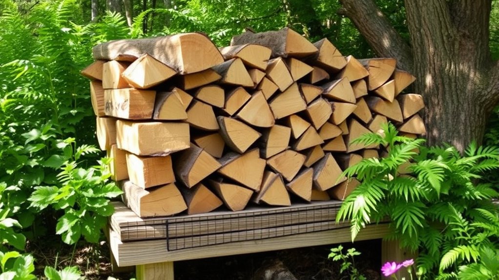 proper firewood storage tips