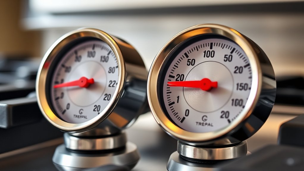 proper stove thermometer placement