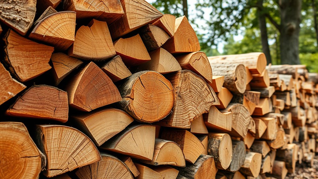 properly seasoned efficient firewood