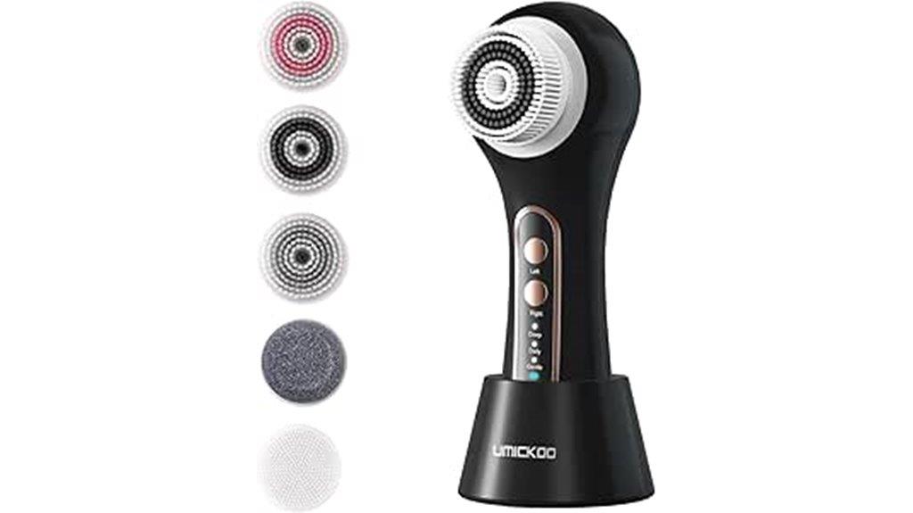 rechargeable facial brush pack