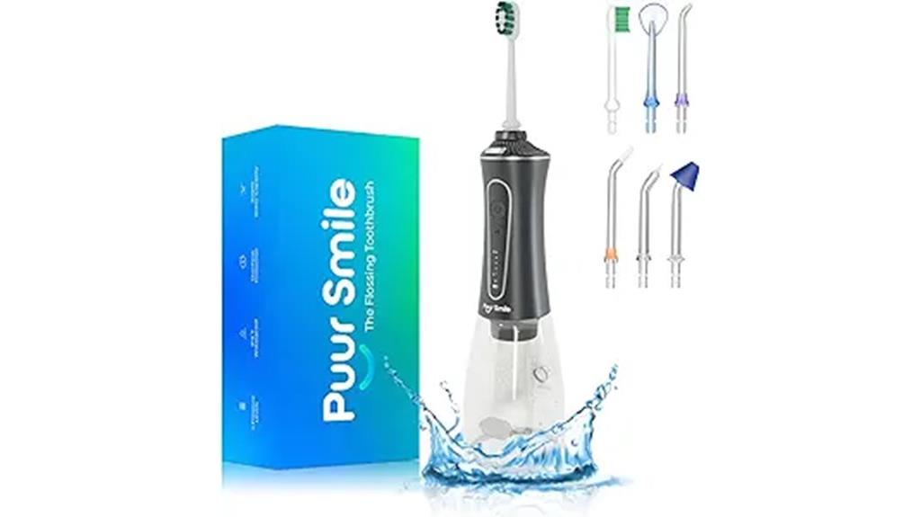 rechargeable waterproof oral irrigator