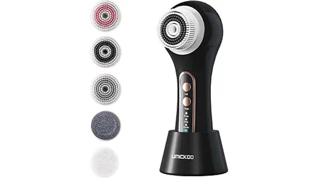rechargeable with five brushes