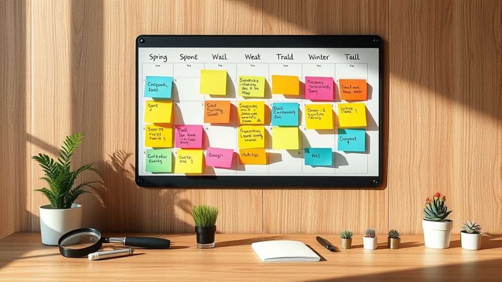 schedule year round maintenance tasks