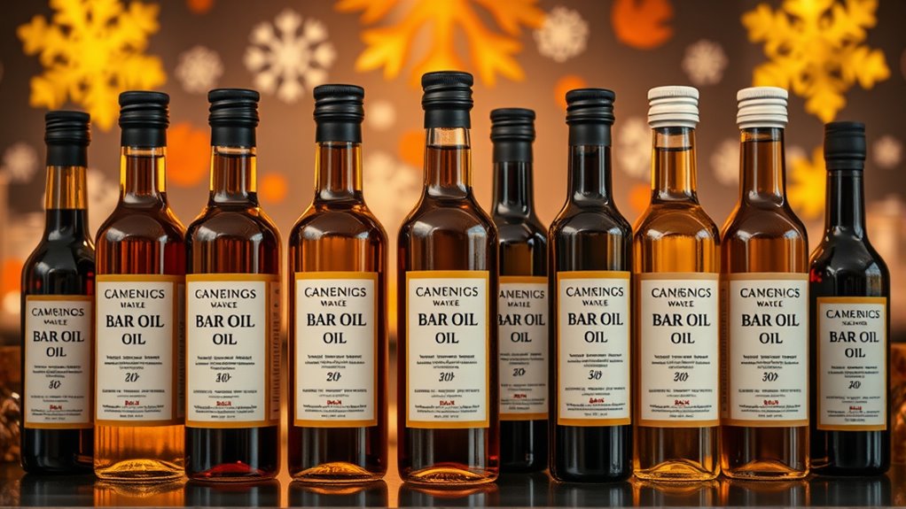 seasonal bar oil viscosity