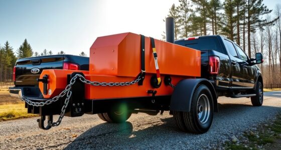 securely tow log splitter