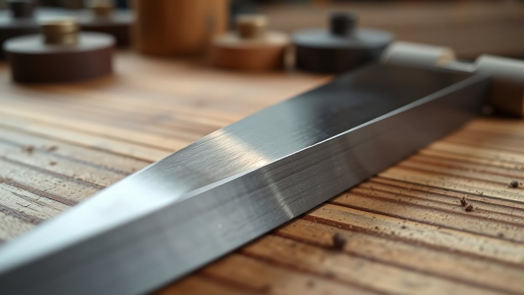 sharpen wedges for control