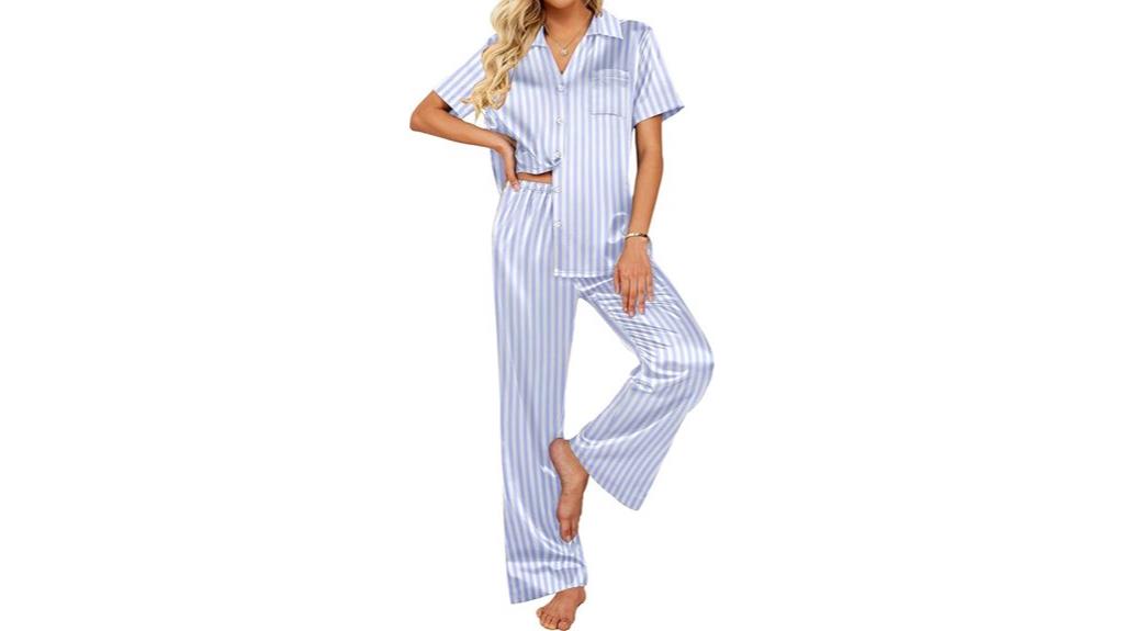 silk satin women s pajamas