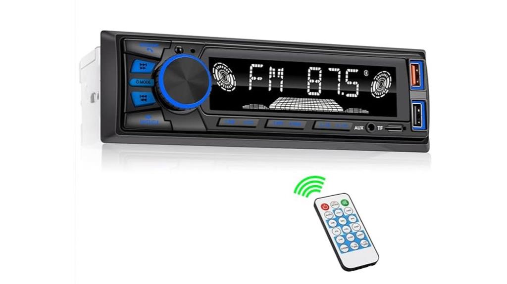 single din bluetooth stereo