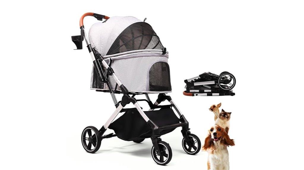small dog cat stroller