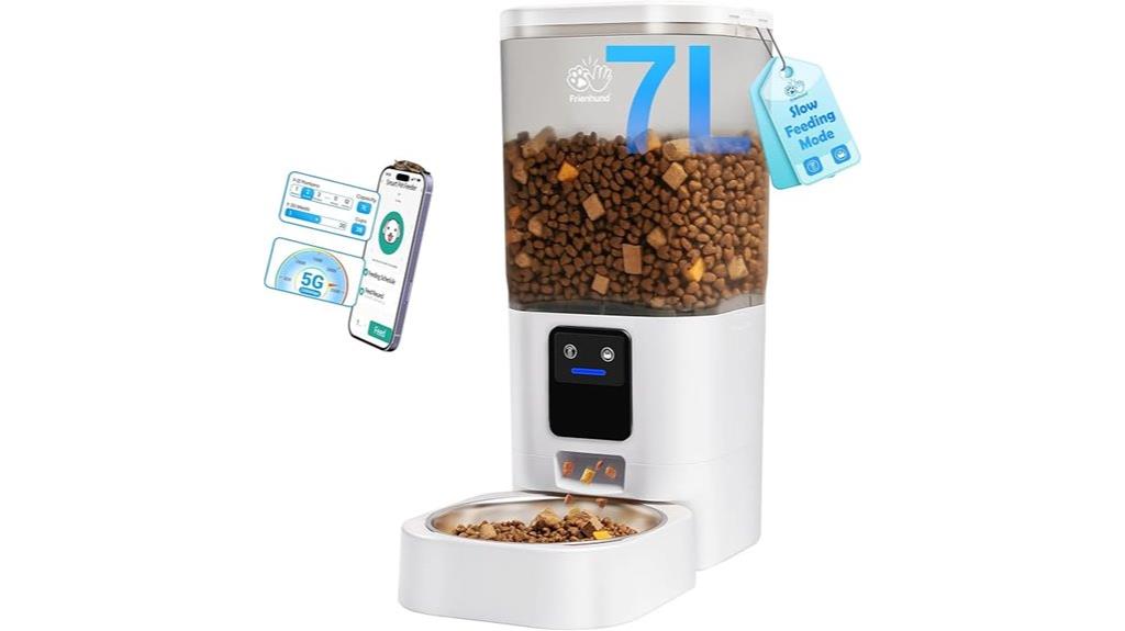 smart cat feeder control