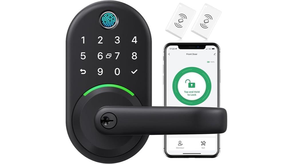 smart fingerprint door lock