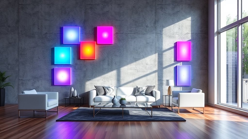 smart light panel features