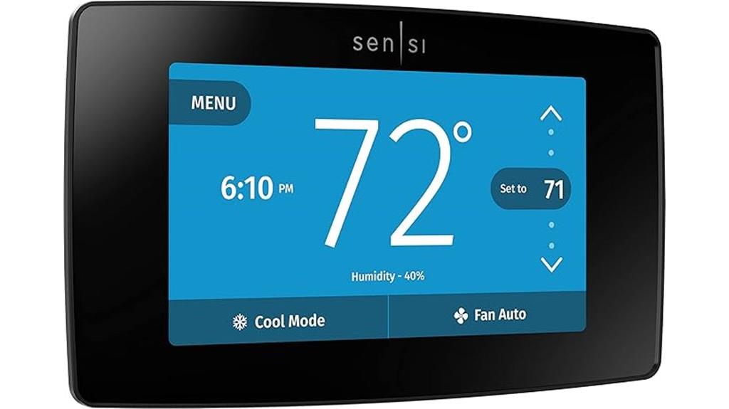 smart wi fi touch thermostat