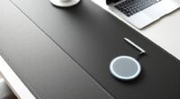 smart wireless charging desk mats
