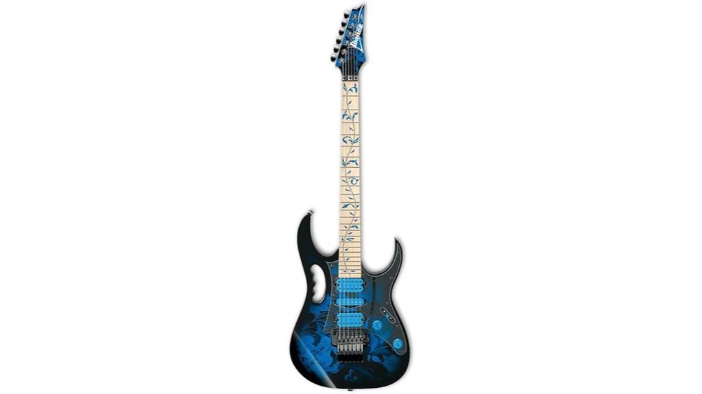 steve vai blue floral