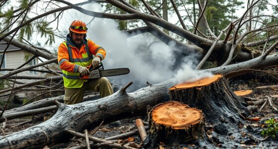 storm damage chainsaw strategies