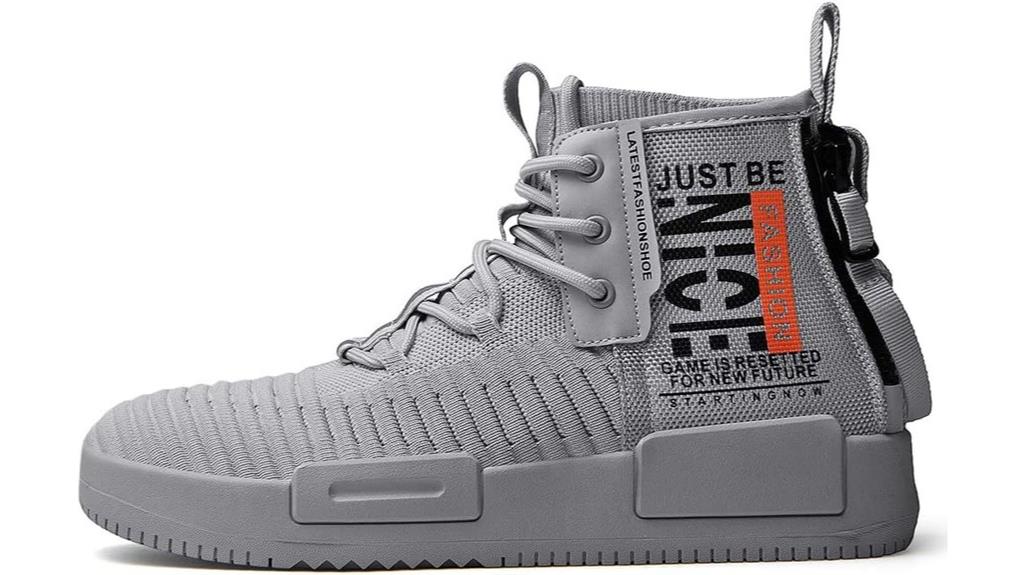 stylish high top sneakers