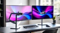 top dual monitor arms
