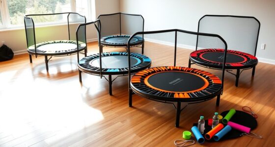 top premium trampoline workout sets