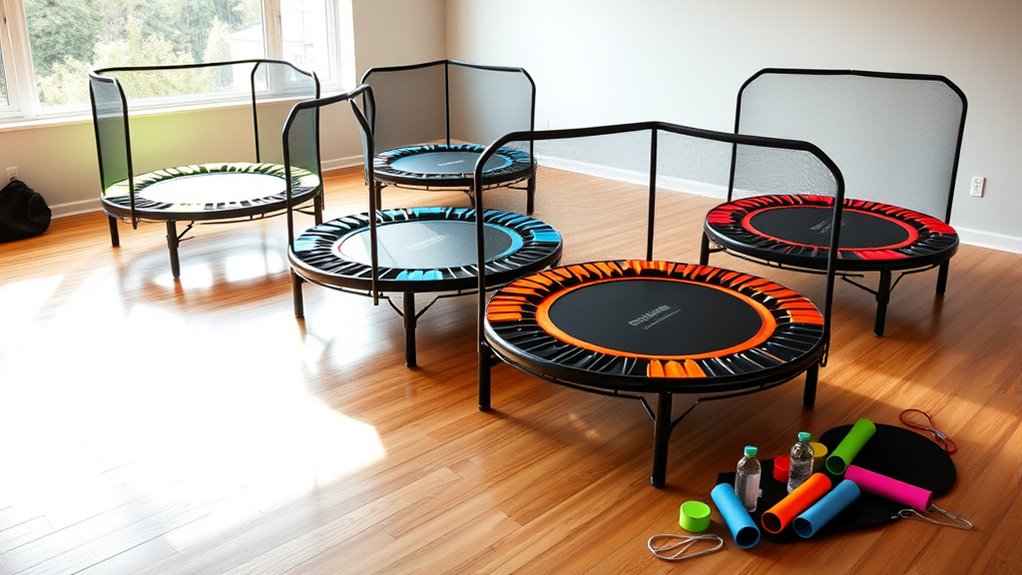 top premium trampoline workout sets