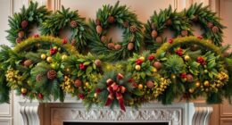 top wreath garland picks