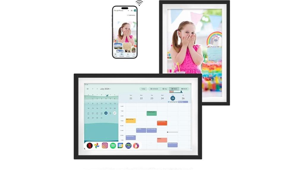touchscreen 10 1 inch calendar