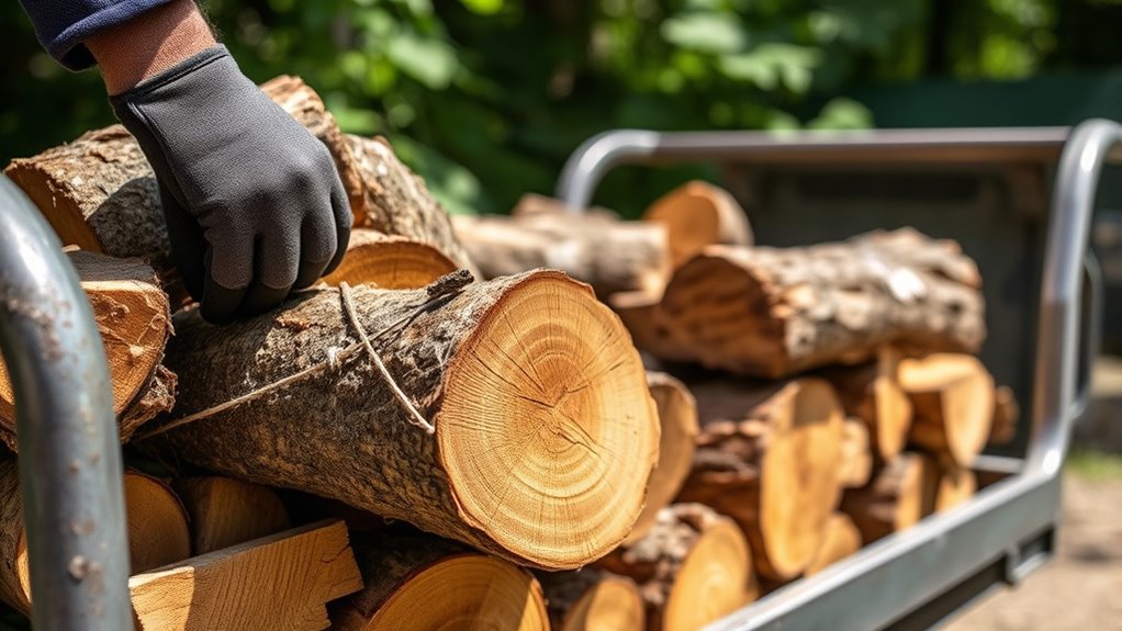 transport firewood responsibly