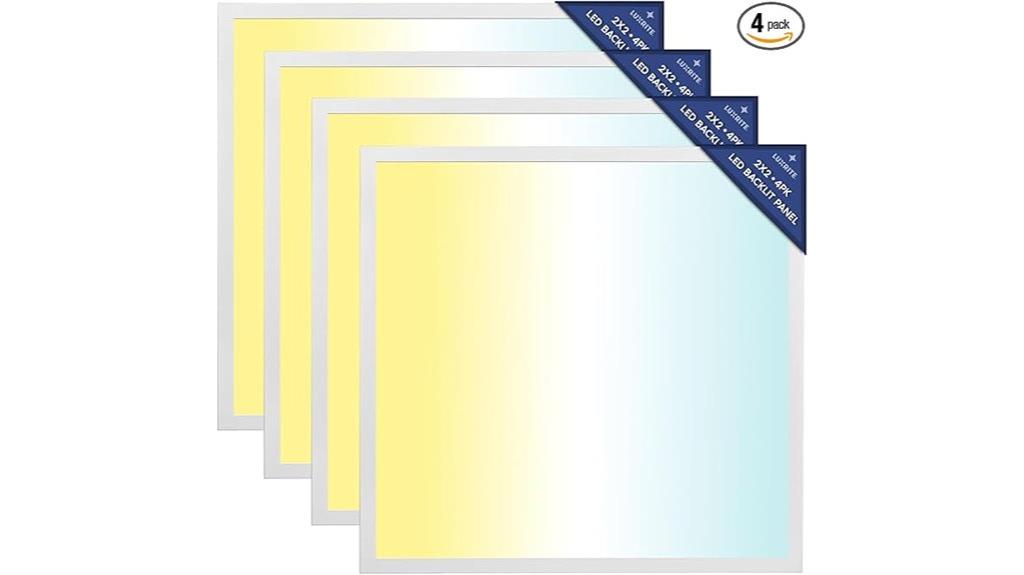 two by two led panels