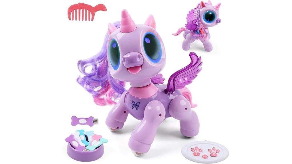 unicorn robot toy girls
