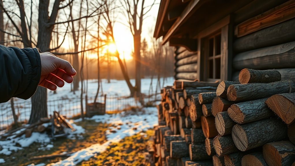 use local firewood sustainably