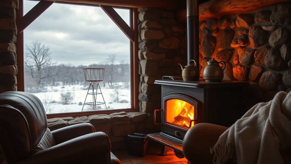 using wood for outages