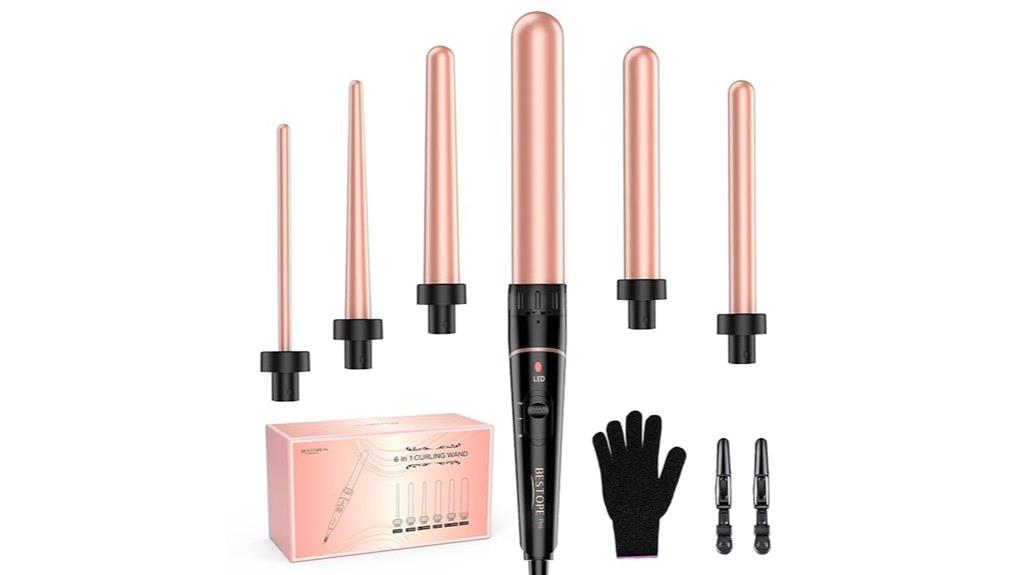 versatile ceramic curling wand