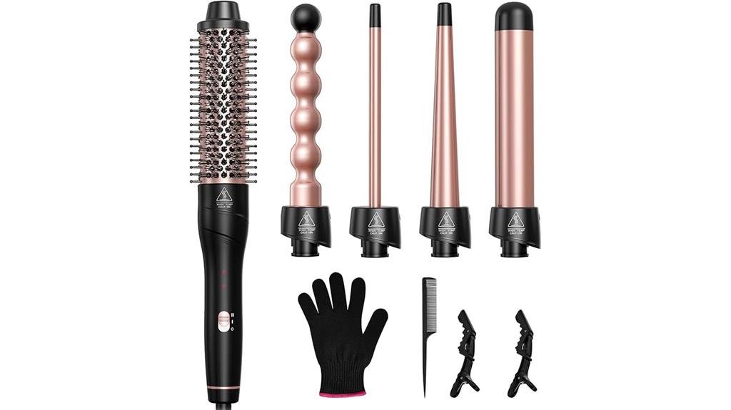 versatile five in one curling set