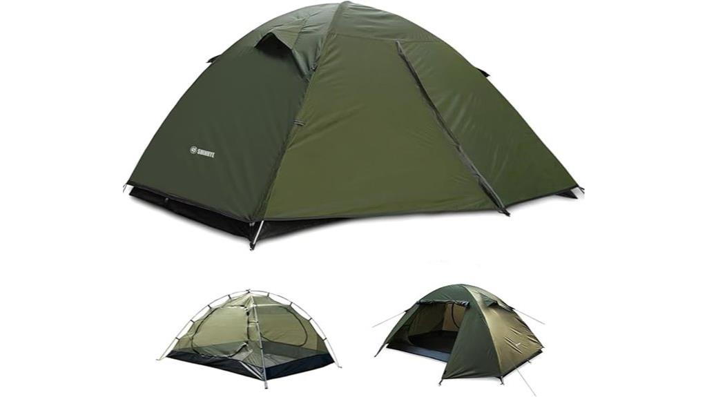 versatile multi person backpacking tent