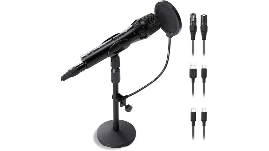 versatile podcast recording setup