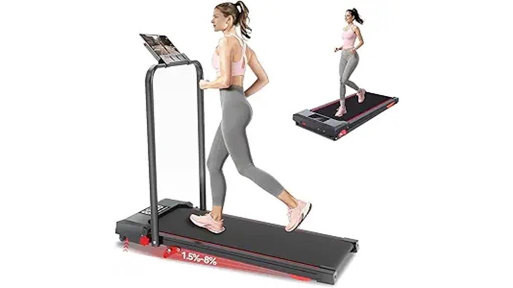 versatile treadmill with handle