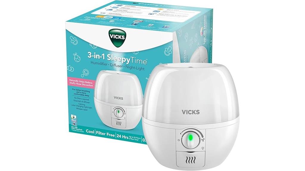 vicks 3 in 1 humidifier