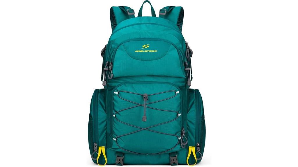 waterproof hiking backpack with rain cover