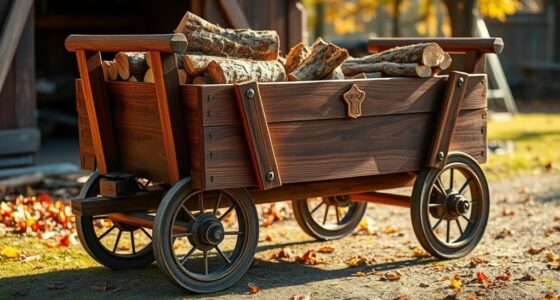 weekend firewood cart build